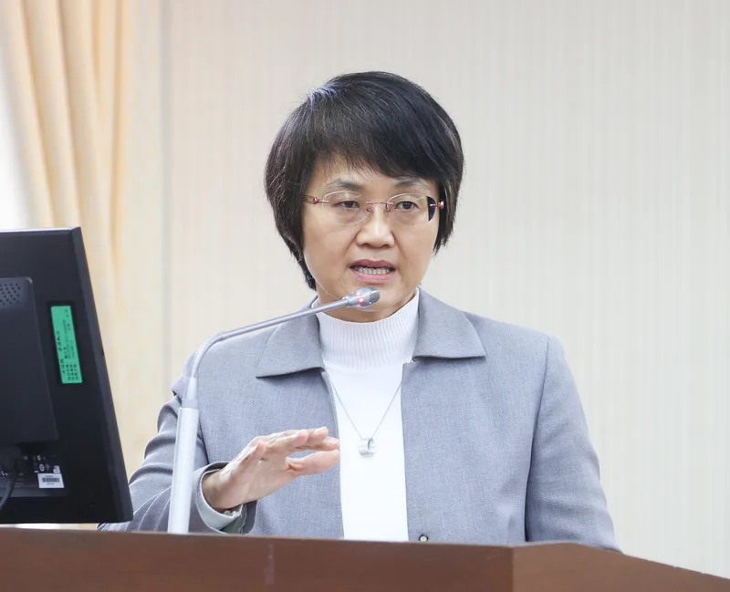 客家委員會主任委員古秀妃今天（30日）到立法院內政委員會報告客委會明年度預算並備質詢。中央社