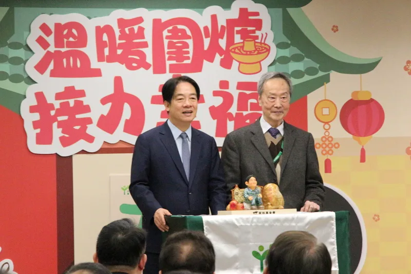 與家扶體育優秀兒少圍爐　總統推動百億基金助圓夢