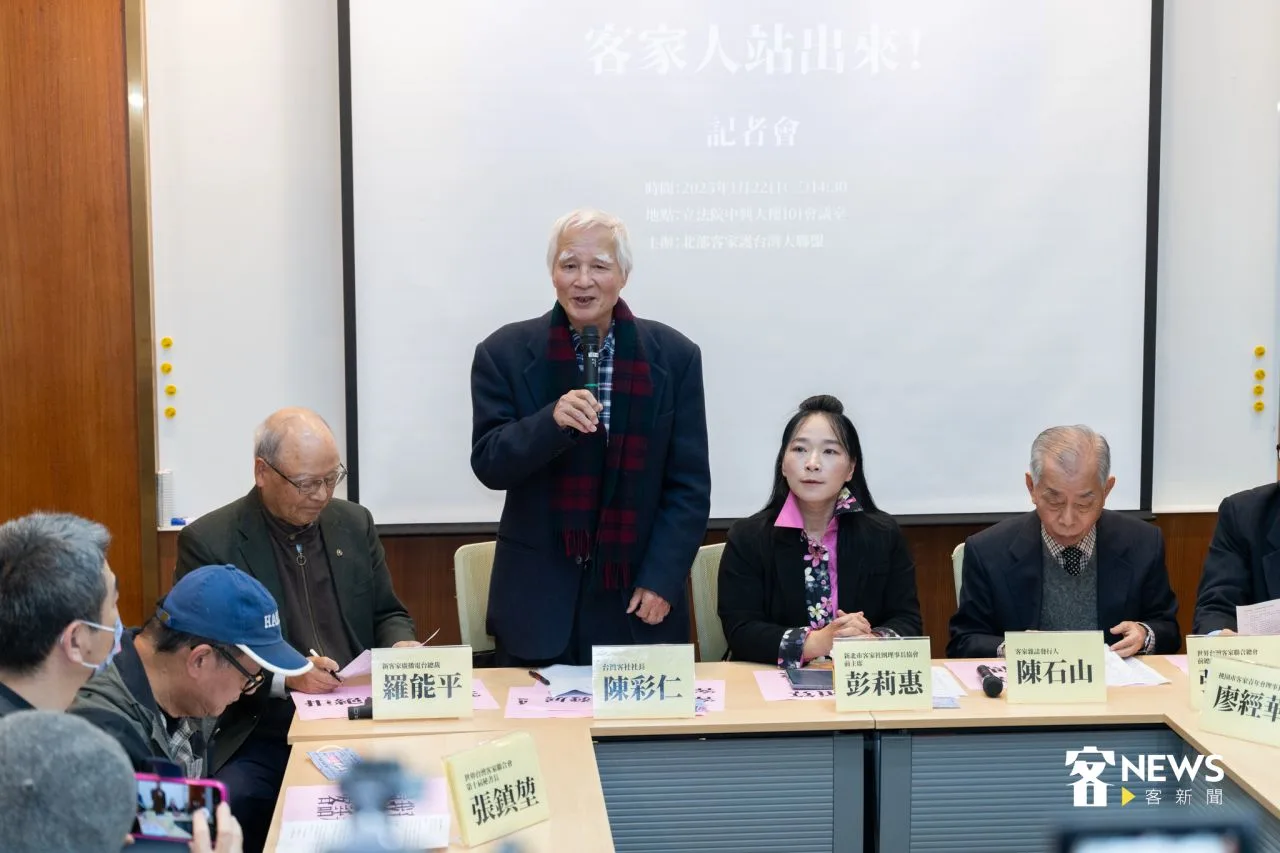 台灣客社社長陳彩仁。宋佩遙攝