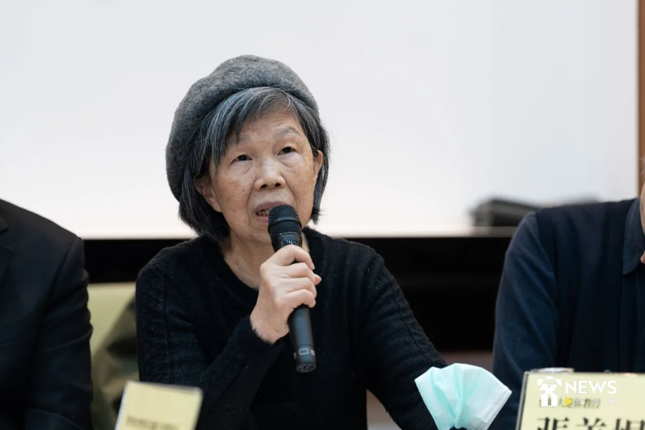 台師大退休教授張美煜。宋佩遙攝
