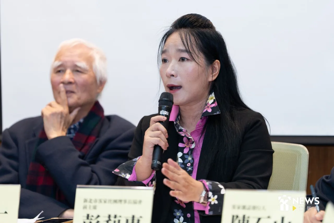 新北市客家社團理事長協會前主席彭莉惠。宋佩遙攝