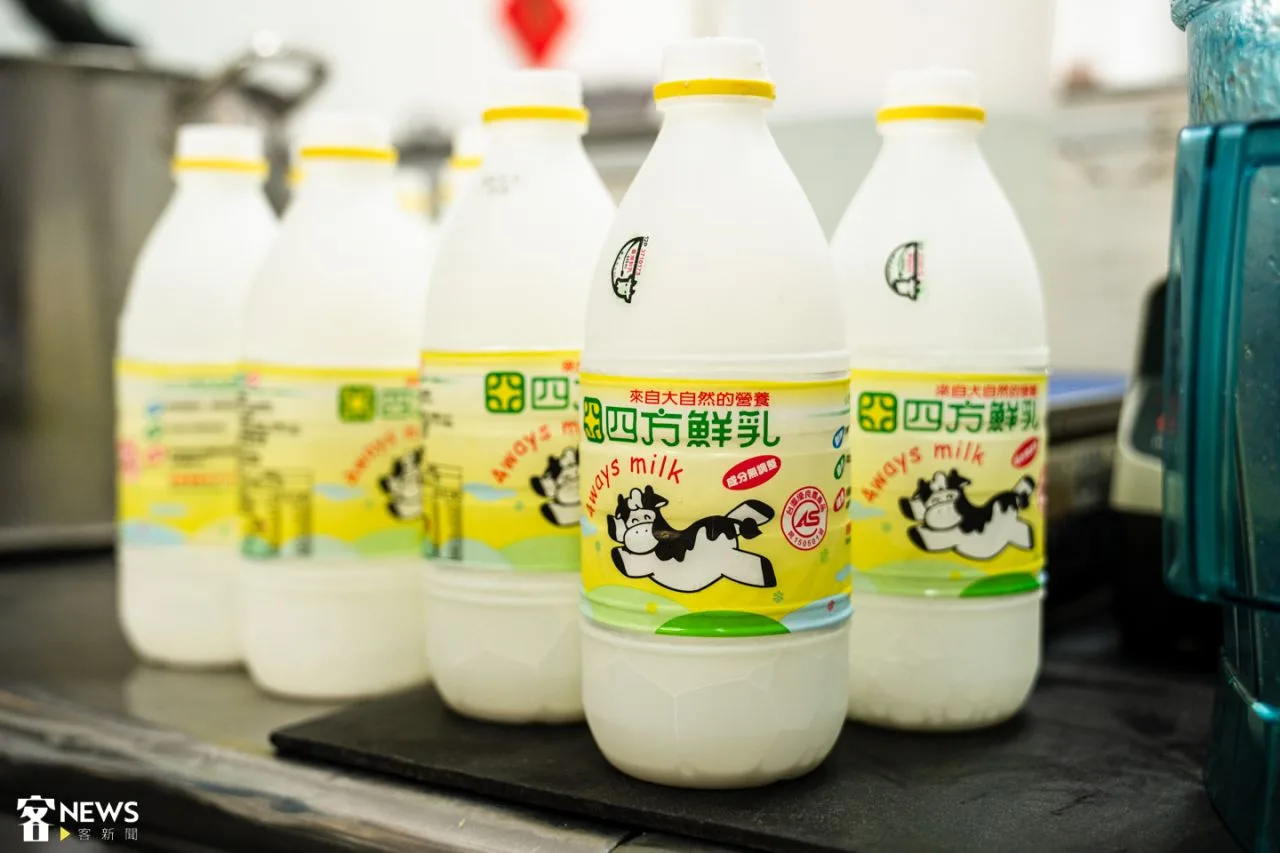 使用的原料也是新竹在地的四方鮮乳。朱愷元攝