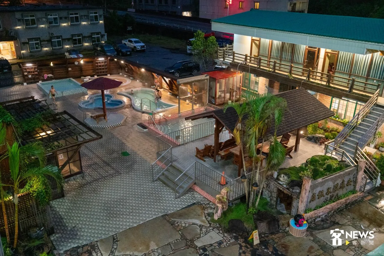 安通溫泉飯店內有許多設施，讓遊客除了泡湯之外還能享受SPA。范修語攝