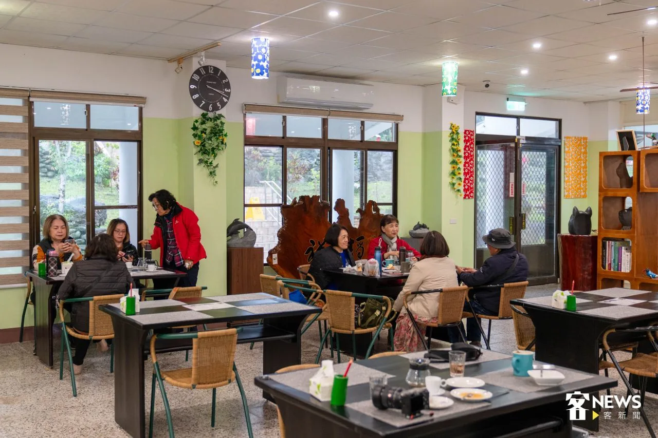 自強外役監開設的自強咖啡工坊。范修語攝