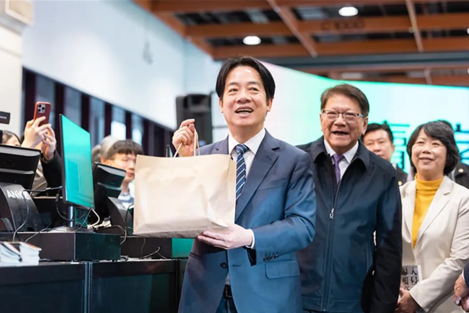 台北國際書展29國參與　賴總統：投資自己穩賺不賠