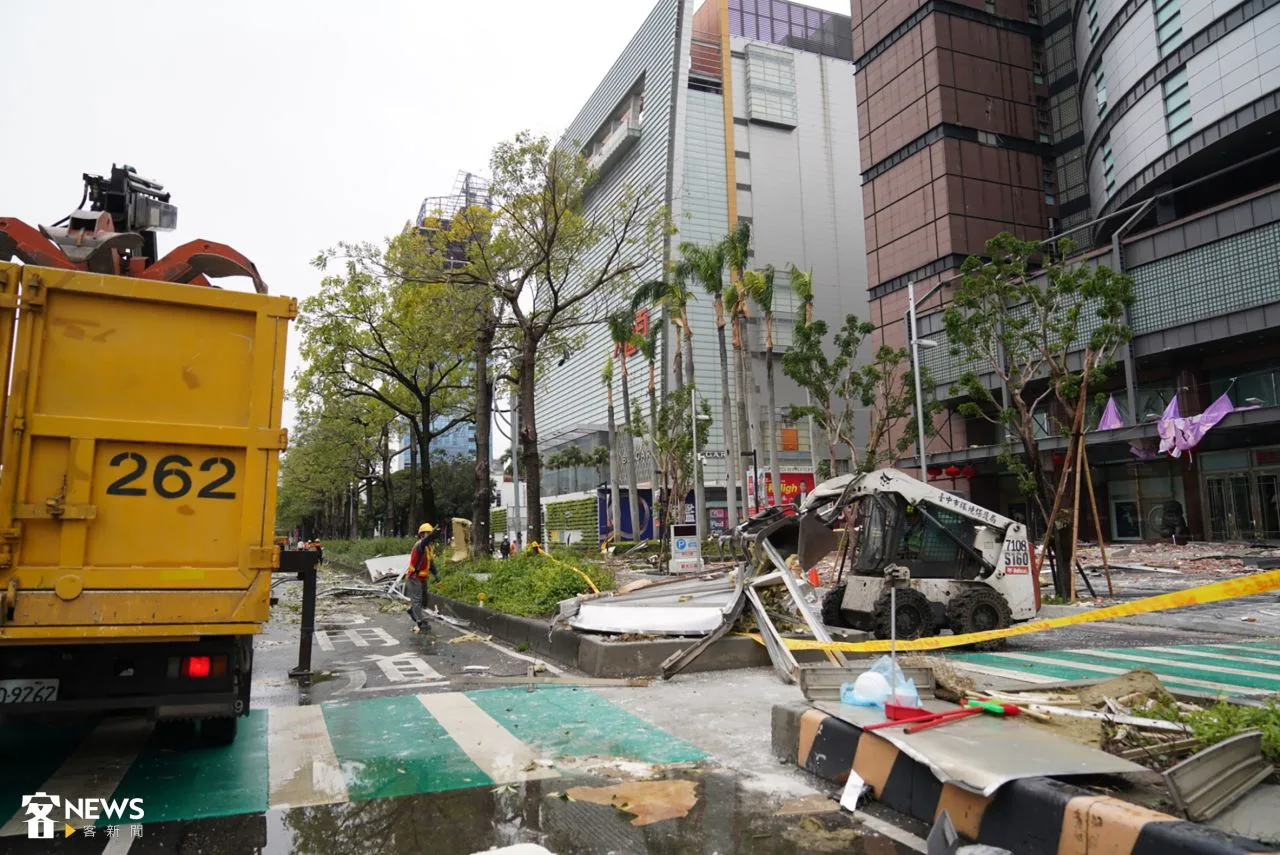 台中新光三越氣爆造成5死38傷。范修語攝（資料照）