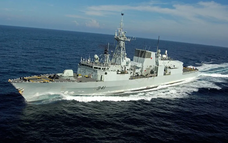 加拿大軍艦航經台海　中共51機艦船擾台