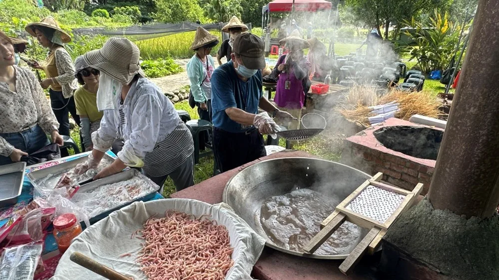 北市客家公園客家美食體驗活動。北市客基會提供