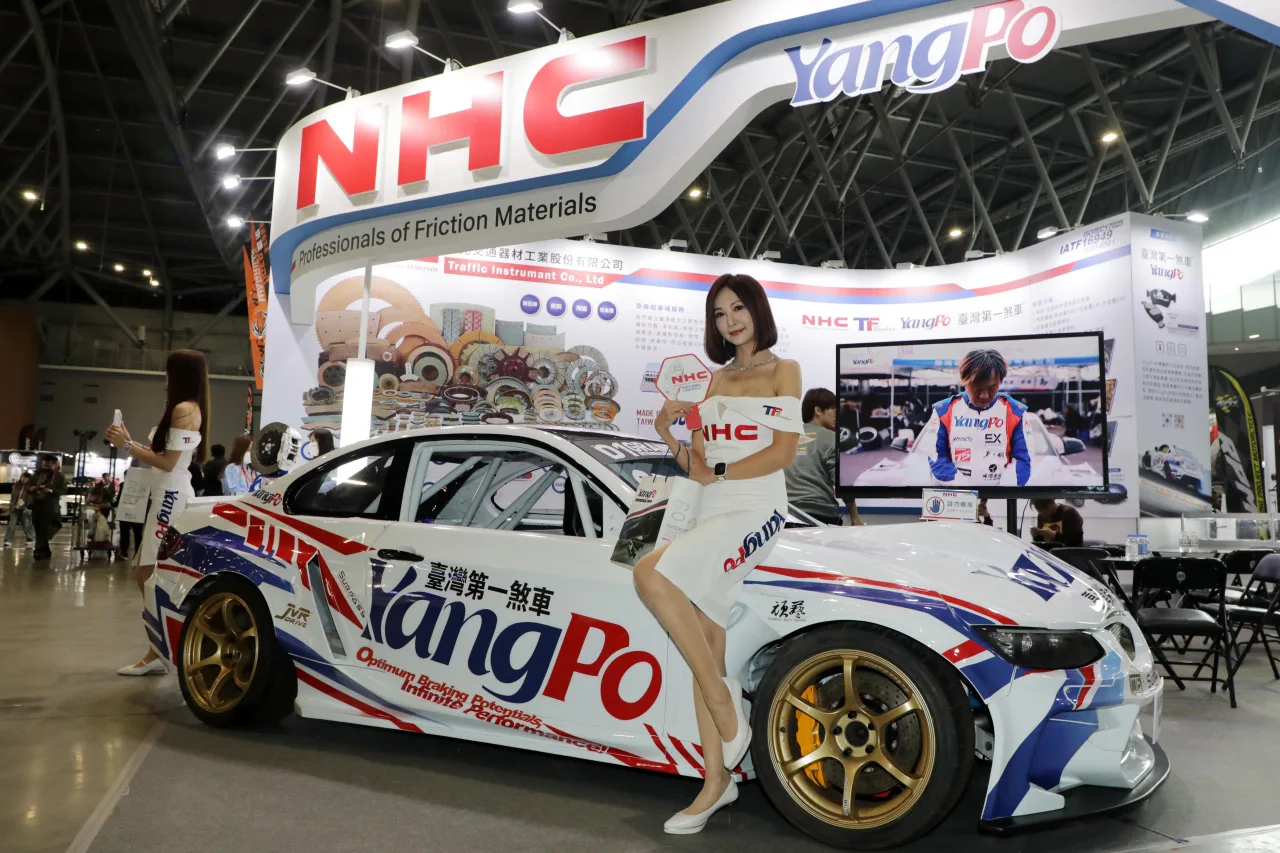 台南車展展出多款新車。台南市政府提供