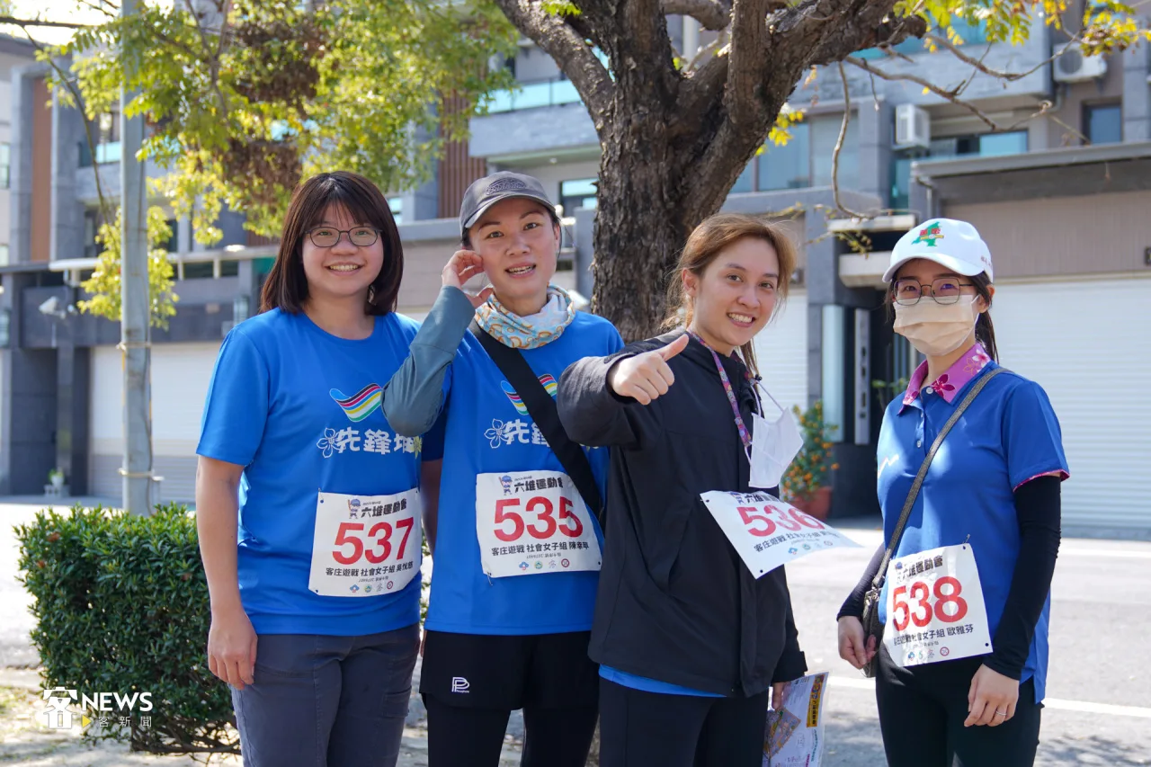 六堆運動會今、明2天在內埔正式開跑，有多項趣味競賽。洪藝晅攝。洪藝晅攝