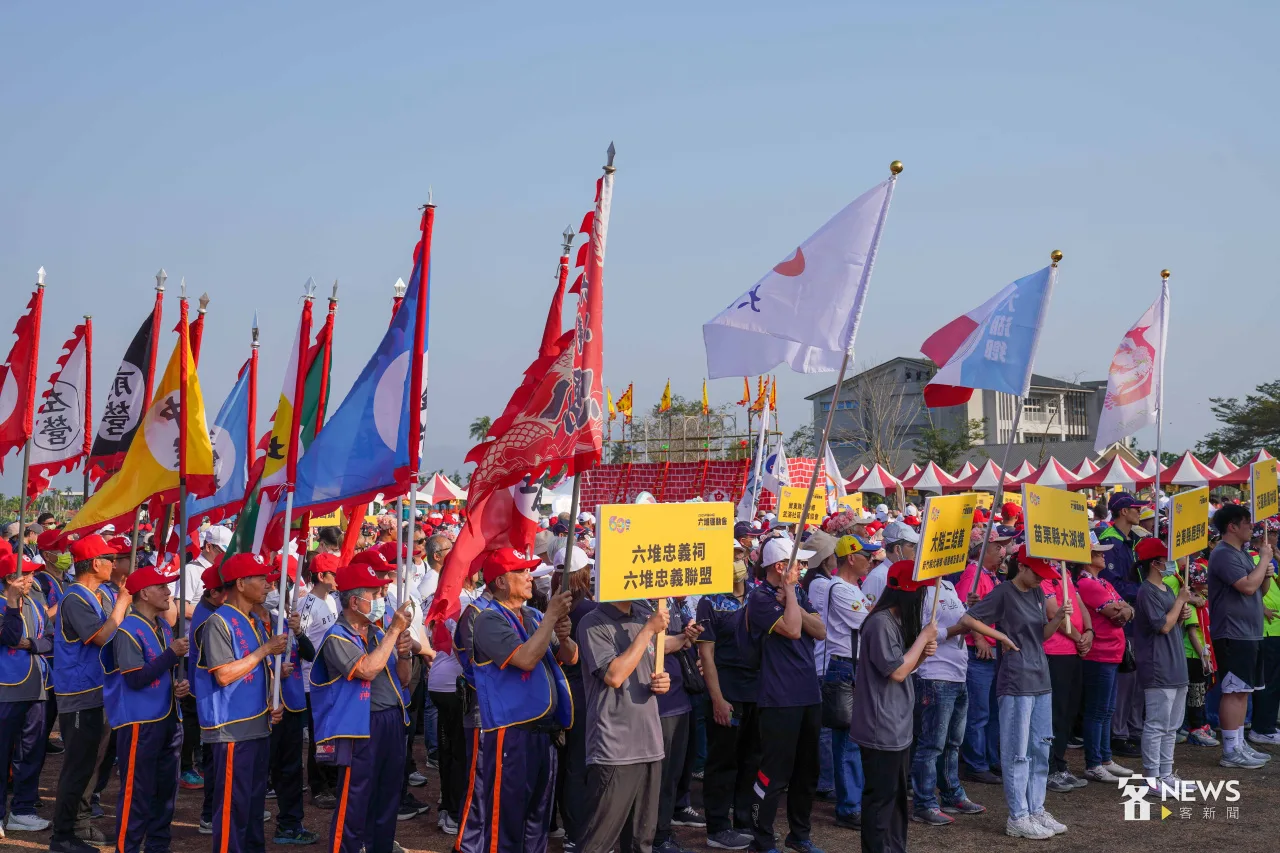 2025年第60屆六堆運動會在內埔，超過8000人共襄盛舉。朱愷元攝