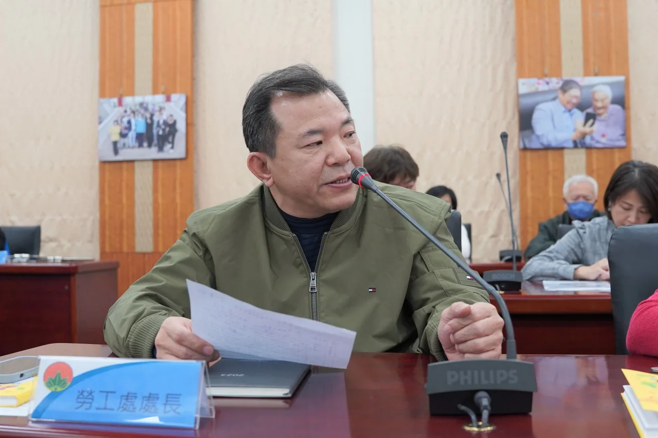 新竹縣勞工處處長劉家滿。新竹縣政府提供（資料照）