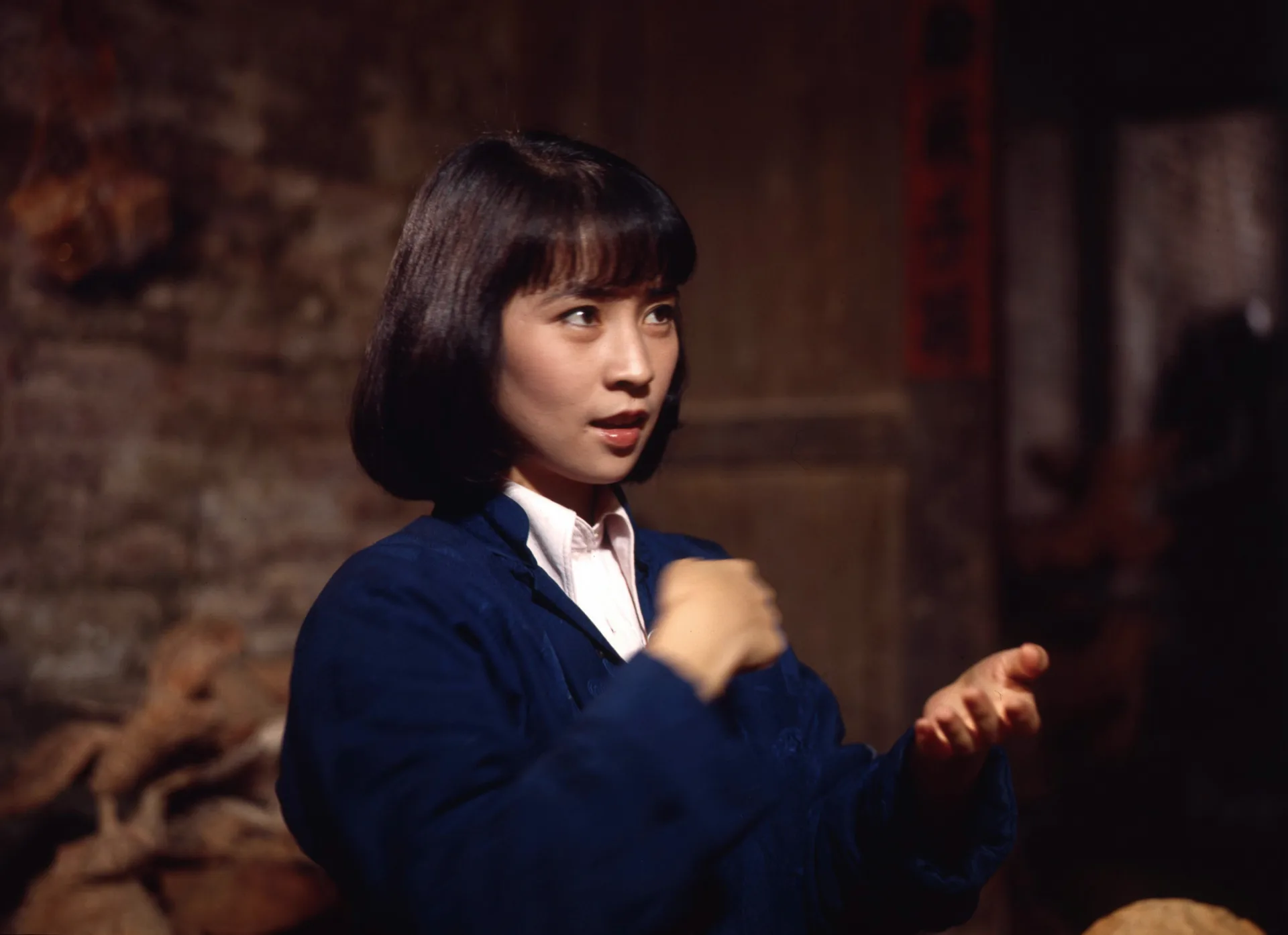 《小城故事》飾演喑啞女主角阿秀的林鳳嬌在該屆金馬獎風光封后。國家影視聽中心提供