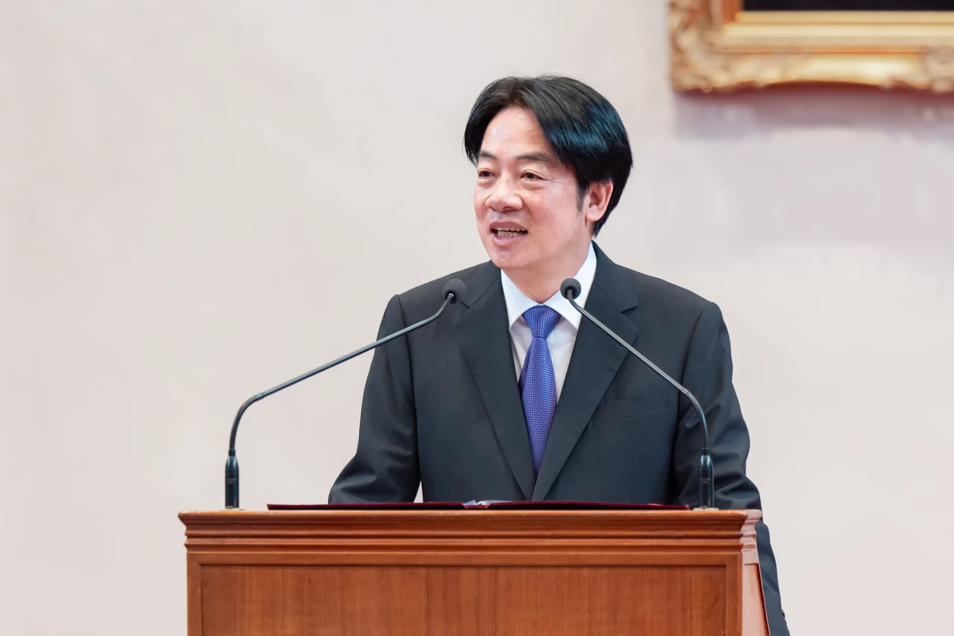 賴清德表示客家六箭已有成效。總統府提供