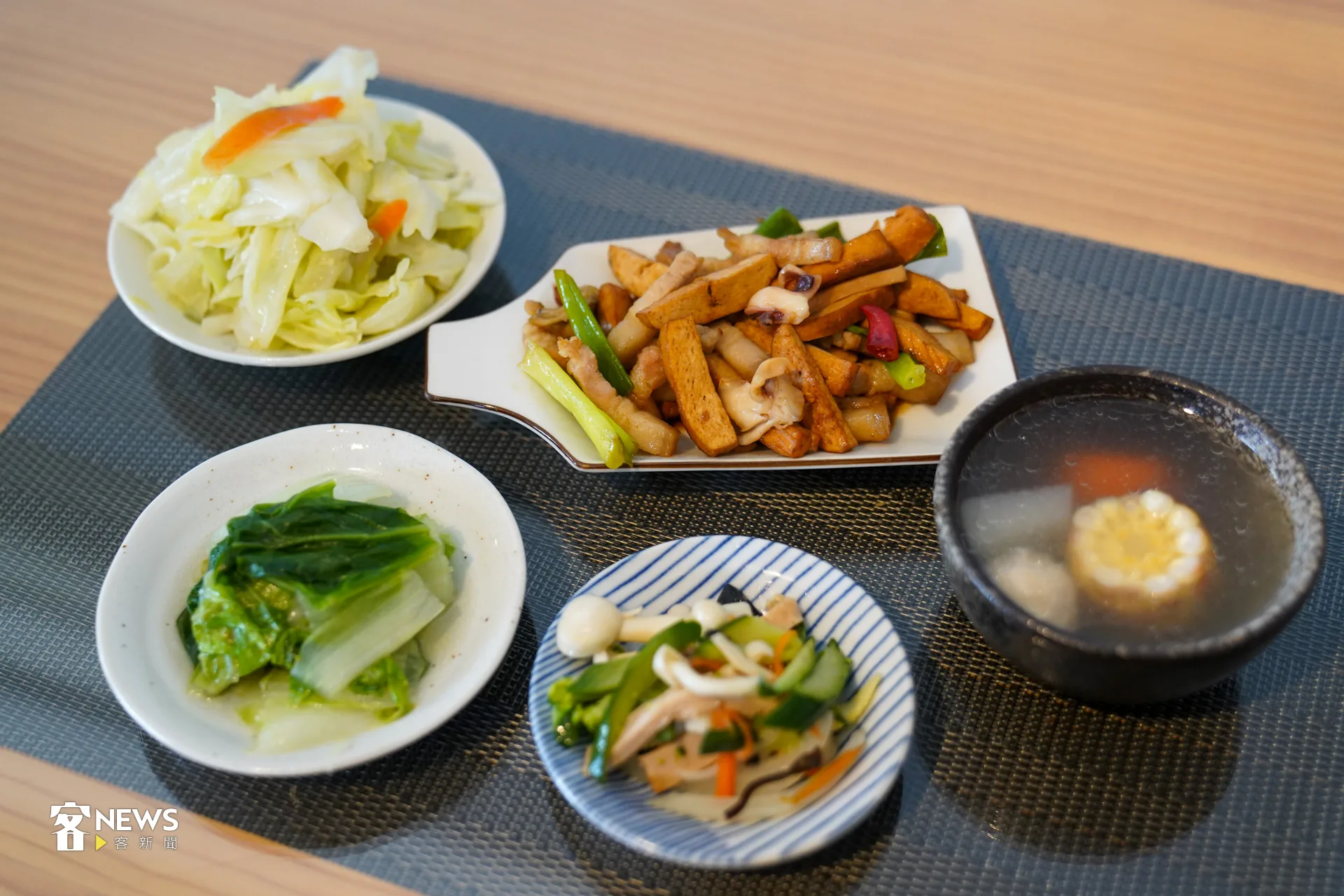 許多饕客評論,徐媽媽做的餐點十分家常、溫馨。洪藝晅攝