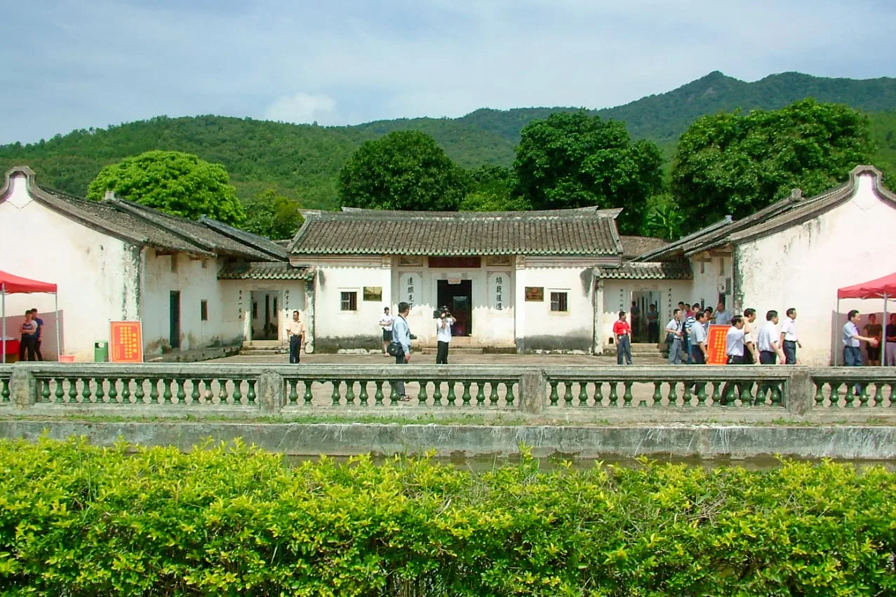 丘逢甲位於廣東蕉嶺原鄉的住宅「培遠堂」。何來美攝