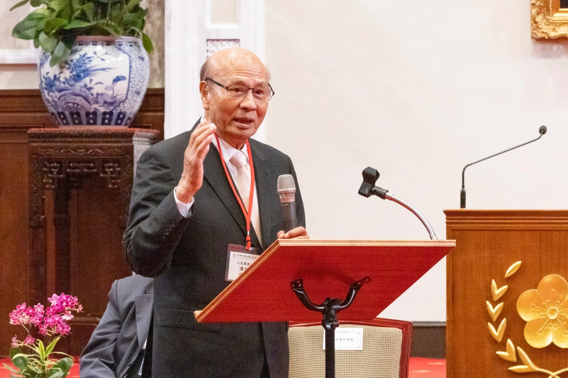 工總理事長潘俊榮。總統府提供
