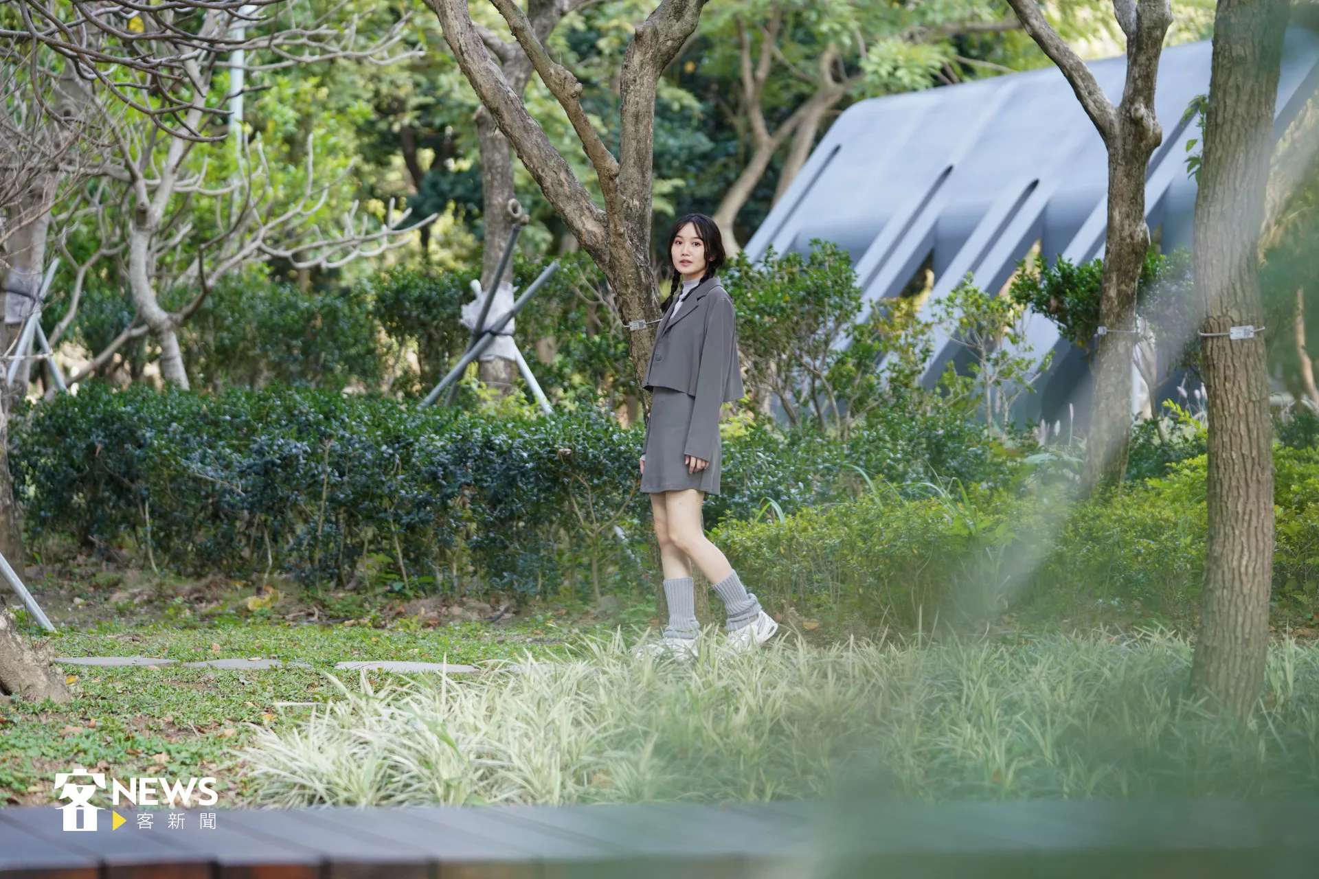 語言的情感肌理，勾起他的鄉愁。宋佩遙攝