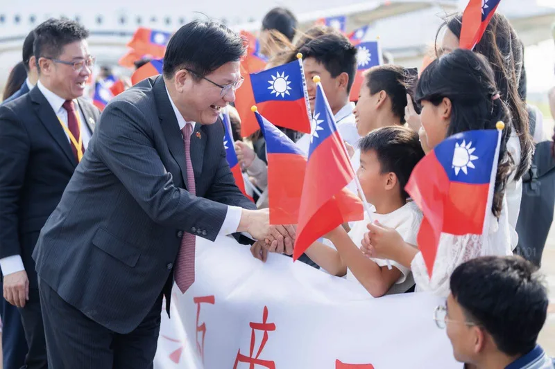 外交部長林佳龍擔任總統特使，訪問我國非洲友邦史瓦帝尼王國。外交部提供