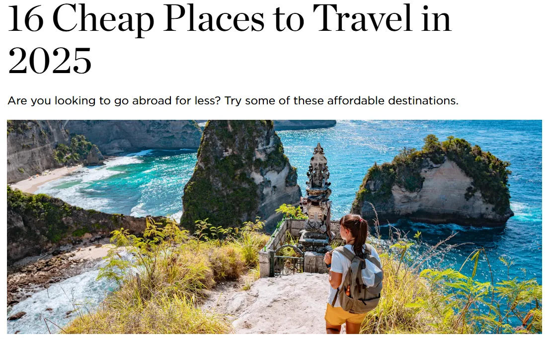 旅遊最便宜國家台灣居首　陳世凱：性價比最高