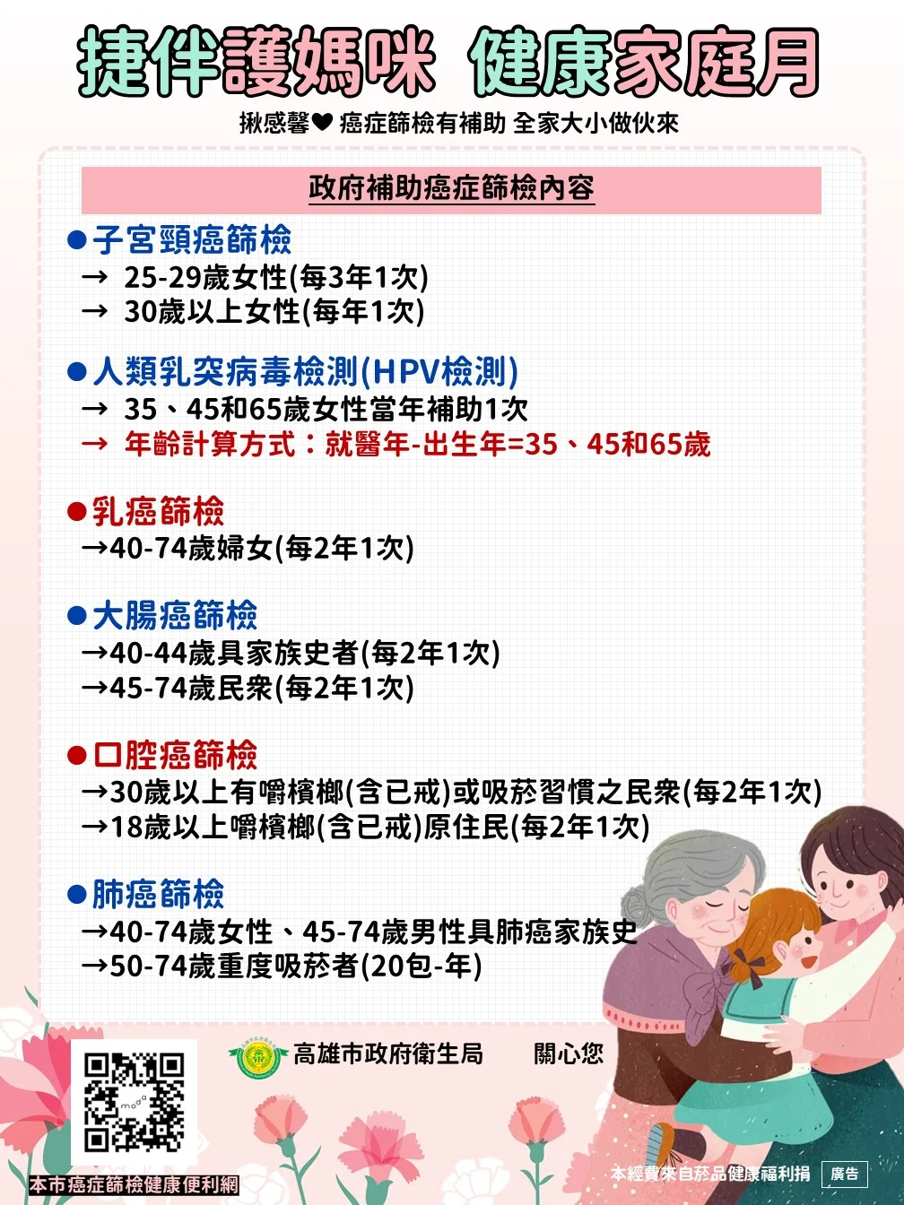 守護媽咪　高市23處捷運、輕軌周邊設健康篩檢站