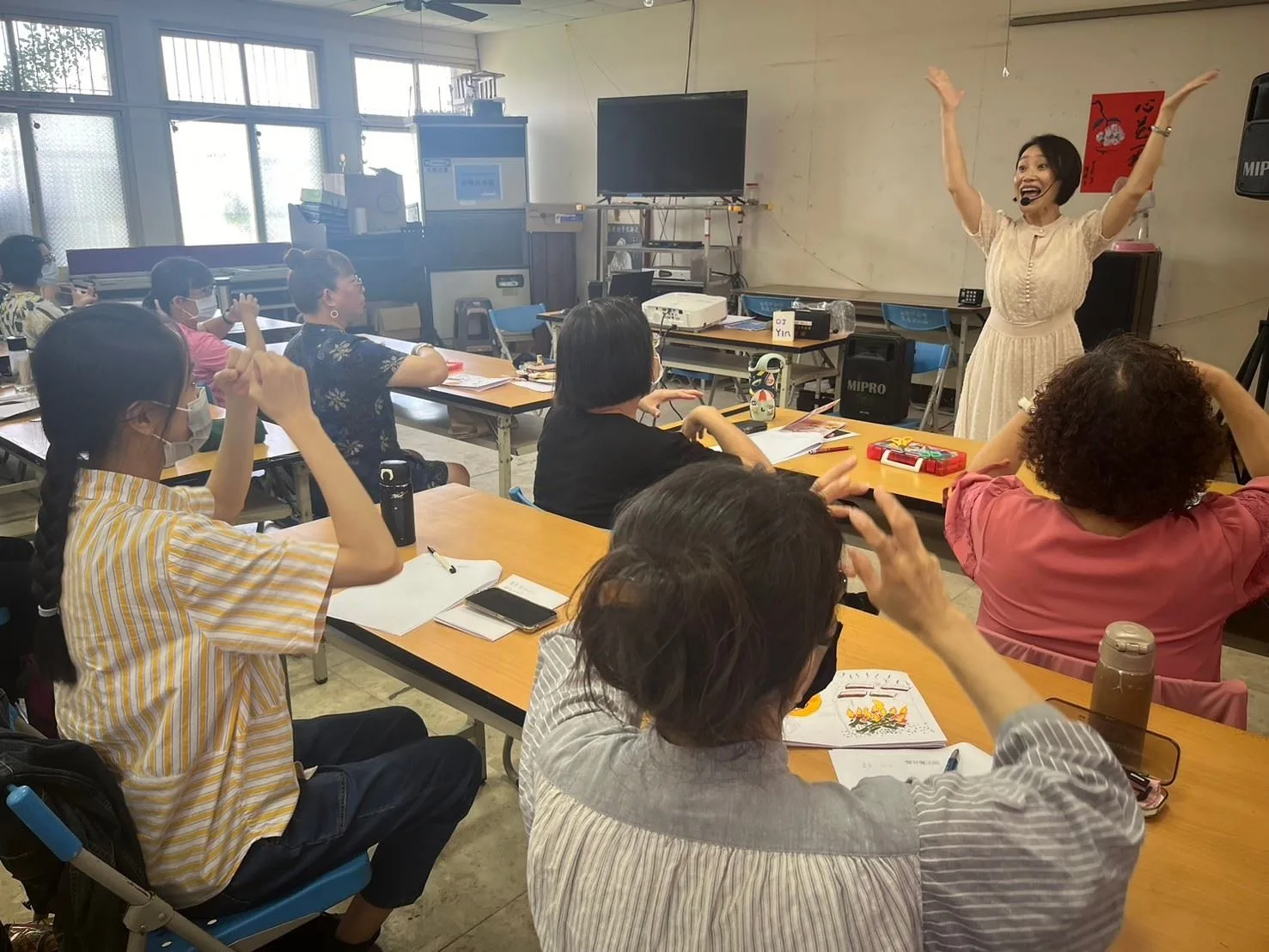 客語薪傳師師資培育課程,今年新增客語口譯實務課程。苗縣府提供