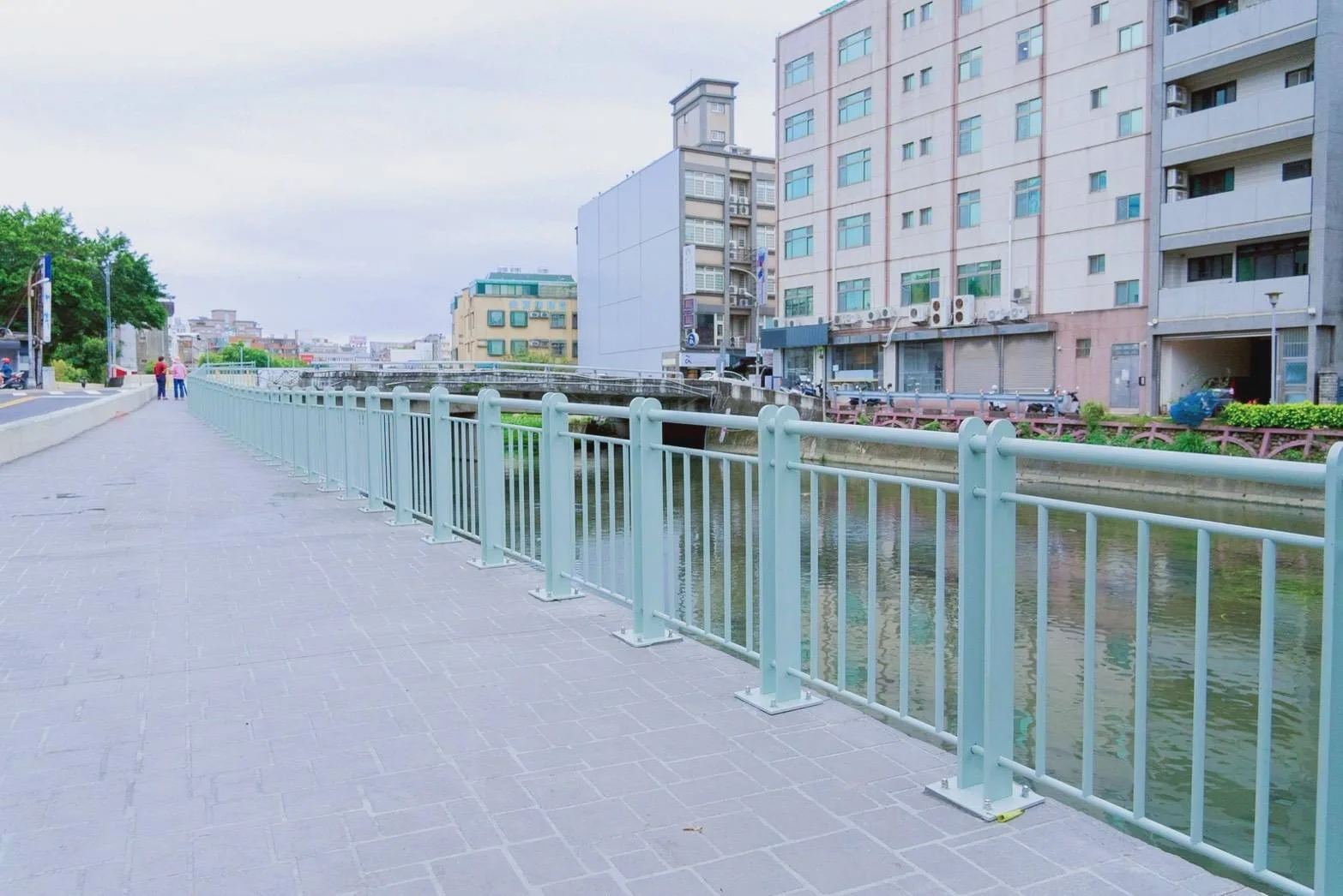 竹北改善豆子埔溪橋梁，盼助行走安全促城市美學。竹北市公所提供