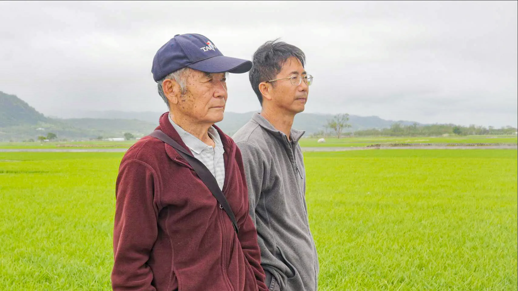 邱富松、邱坤寶父子　見證台九線發展。