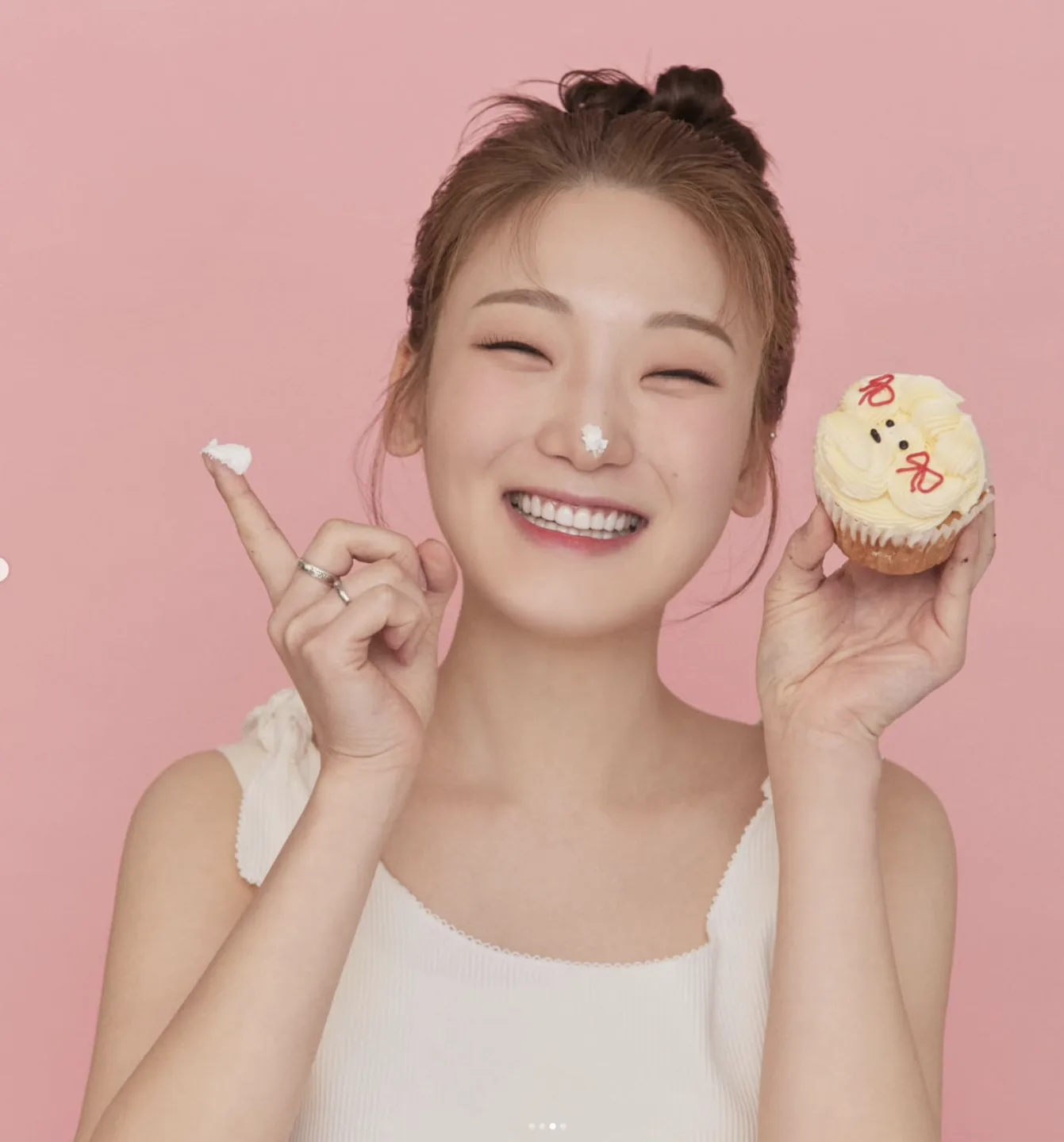 韓國知名吃播YouTuber Heebab（히밥），擁有超過168萬訂閱者，以「巨量美食挑戰」聞名。翻攝自Heebab IG