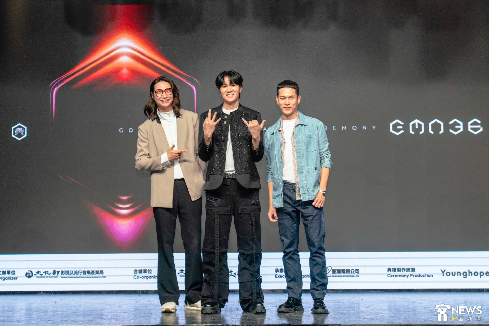 前年最佳樂團得主宇宙人擔任公布嘉賓。朱愷元攝