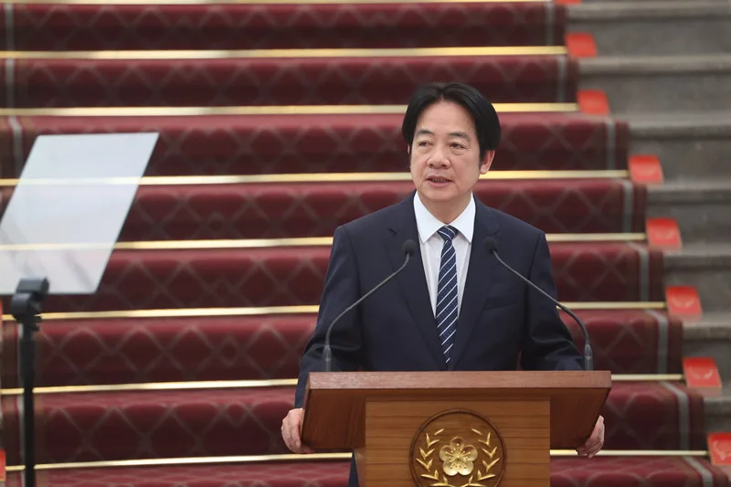賴總統：堅定追求和平　侵略者才是和平破壞者