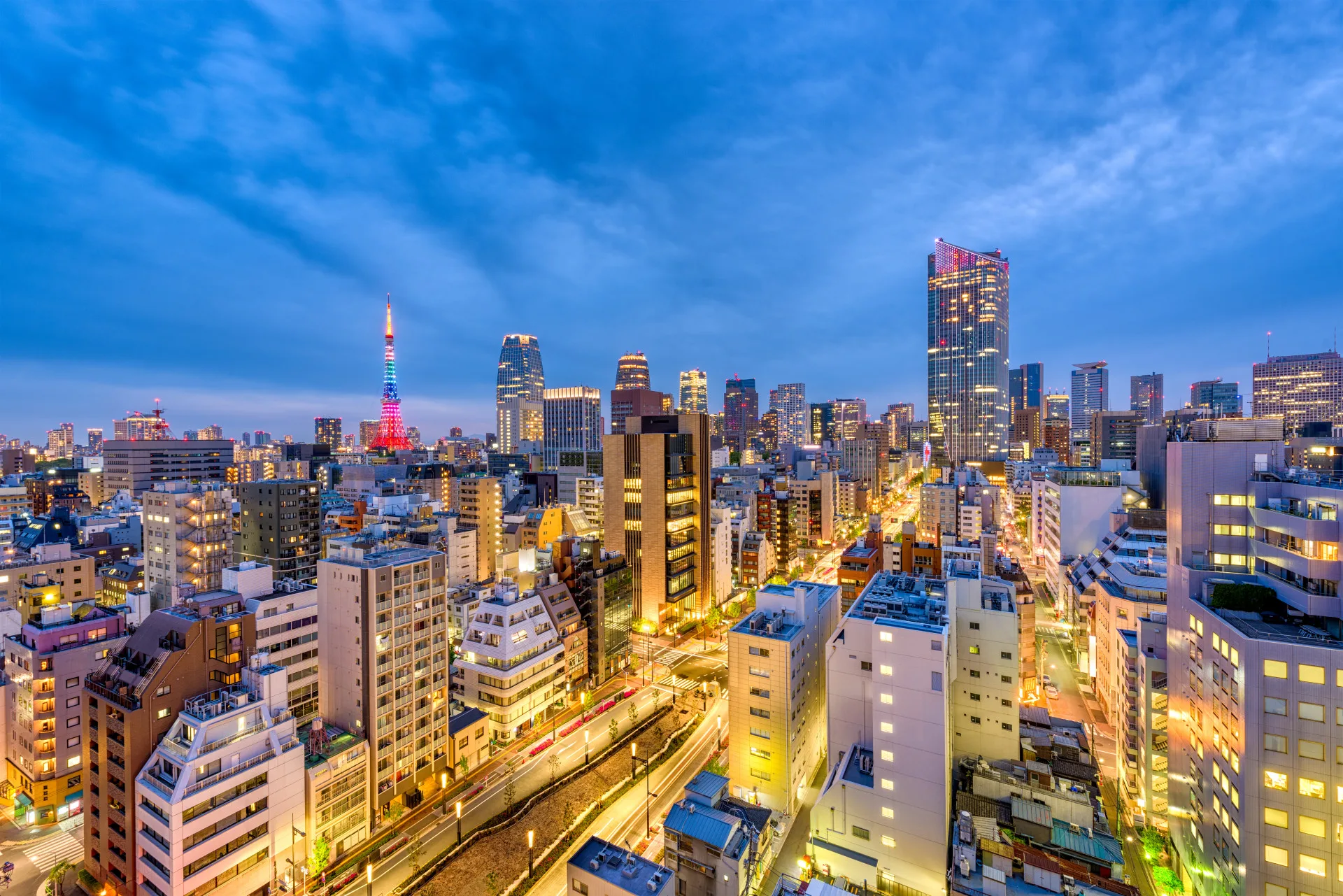 百大亞洲城市中，日本東京第9名，是亞洲最佳城市。取自envato圖庫