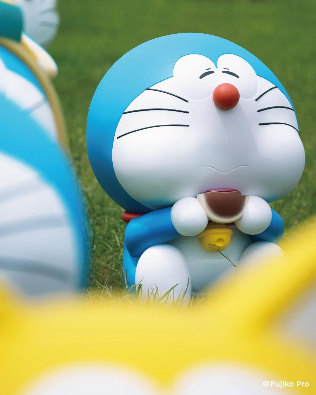 可愛療癒的哆啦A夢特展。翻攝自100%哆啦A夢&friends 巡迴特展-台灣站FB