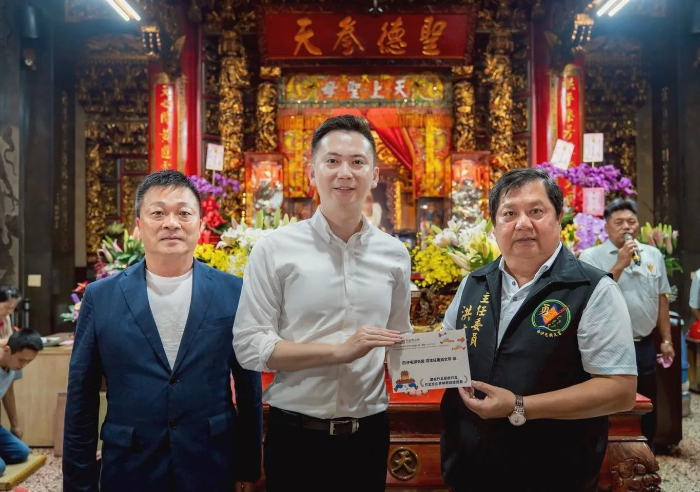 粉紅超跑將作客竹北。竹北市公所提供