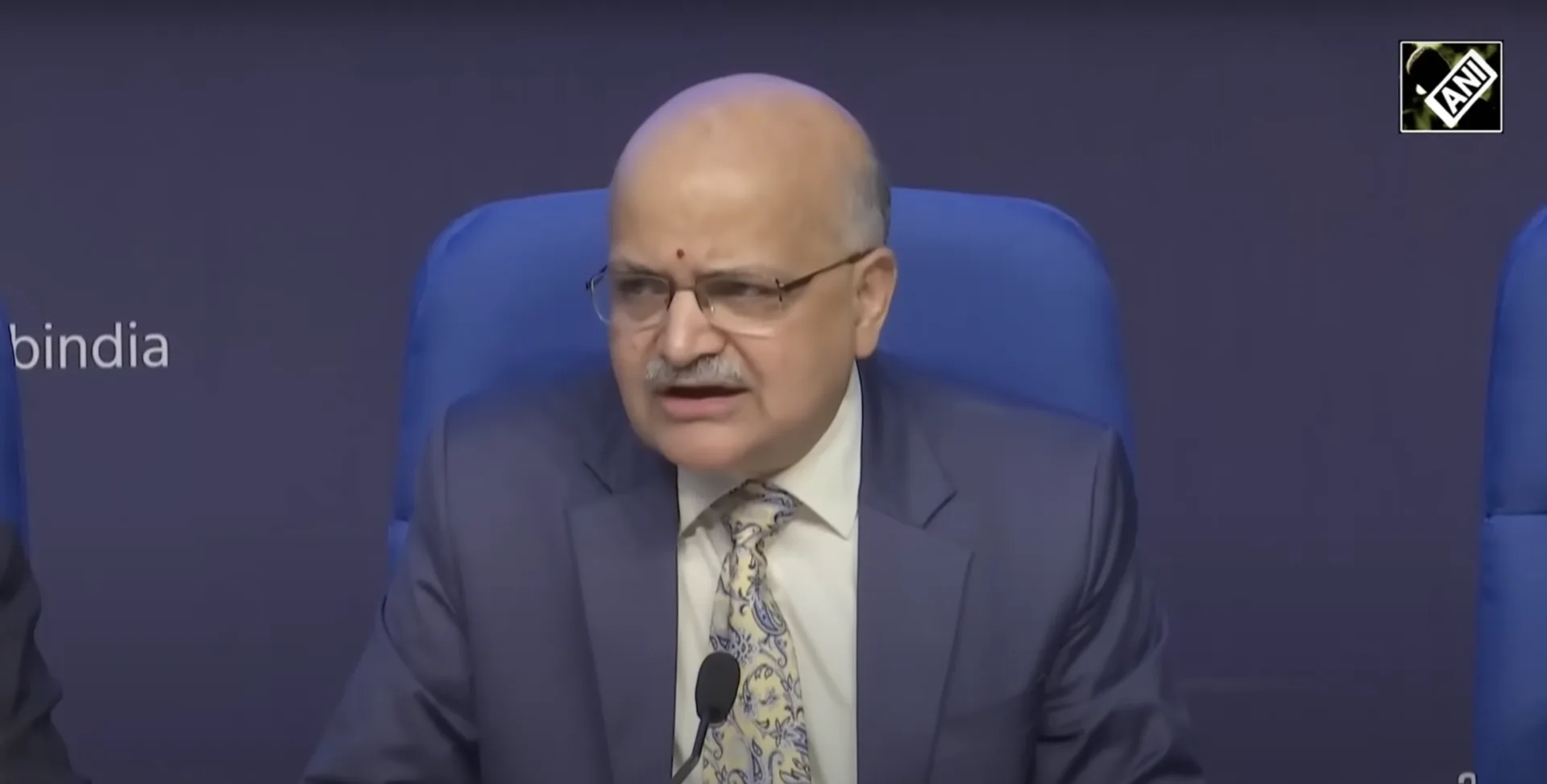 印度政府智庫「印度國家轉型研究所」（NITI Aayog）執行長蘇布拉馬尼亞姆（B.V.R. Subrahmanyam）表示，「我們（指印度）是世界第4大經濟體。」翻攝自 ANI News
