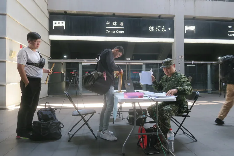 此次修法通過後，國軍志願役加給每月為新台幣3萬元，自明（2026）年元旦起實施。圖為北市後備旅首次14天教召。中央社