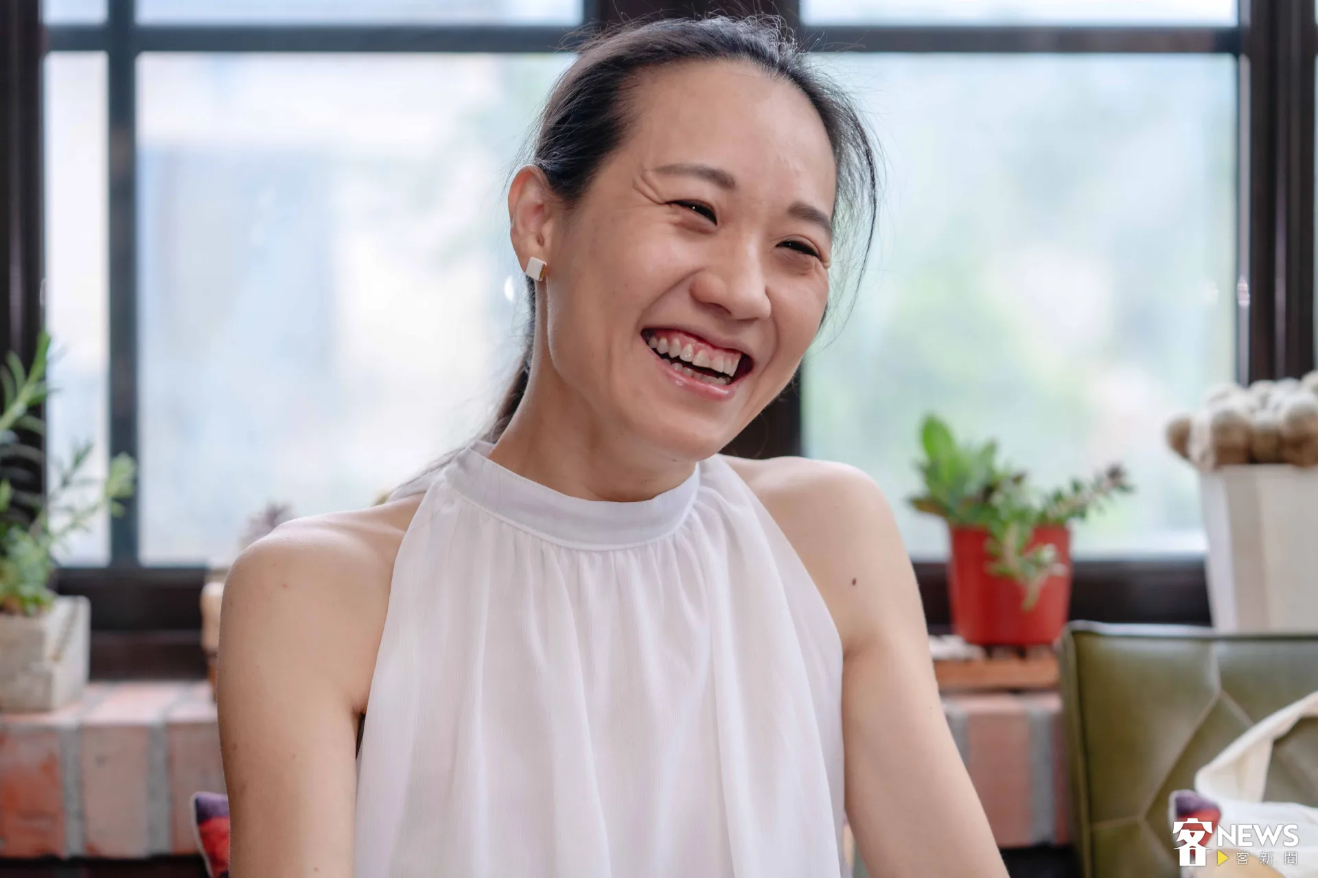 米莎笑說「日本樂手們超級會唱生祥的歌，而且和得超好！」。朱愷元攝