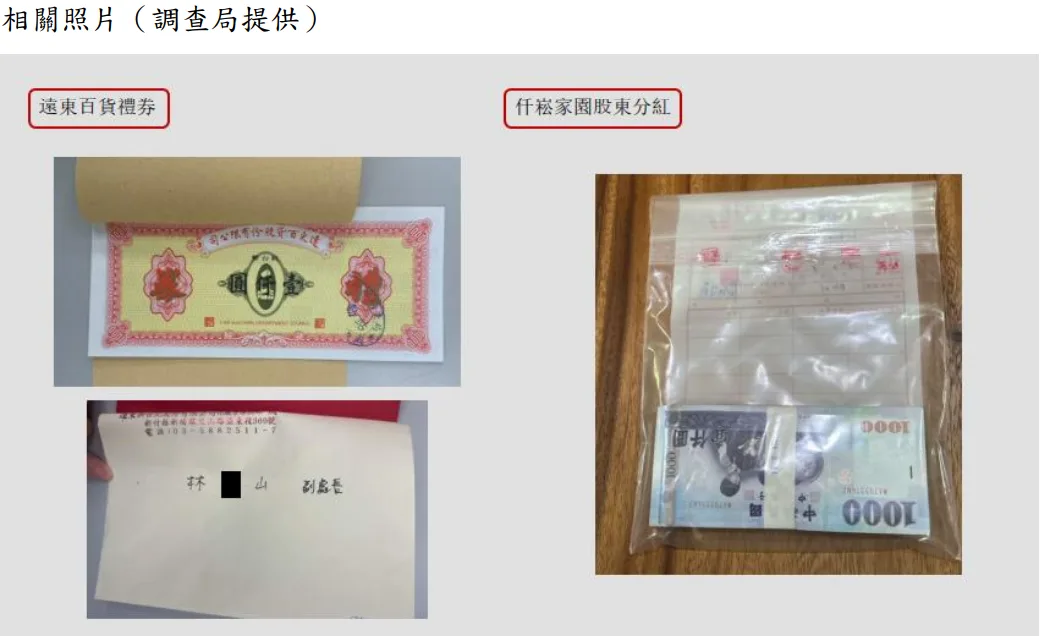 相關照片（調查局）。新竹地方檢察署提供