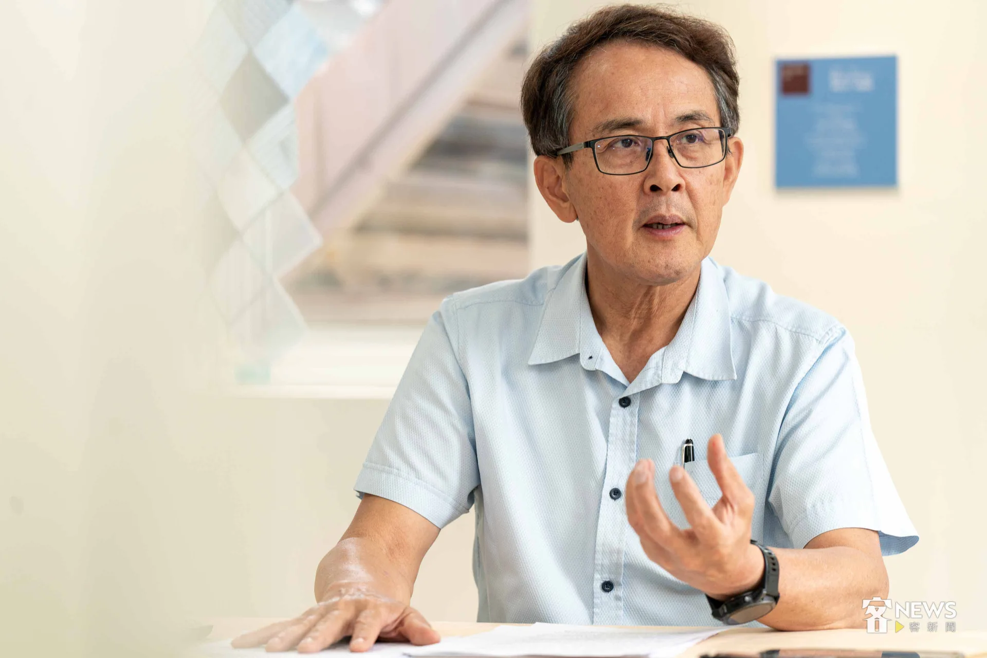 吳文德說，《亻厓个房間》這張專輯最好的形容詞就是「溫暖」，聽的時候會感受到那些背後故事。李台源攝