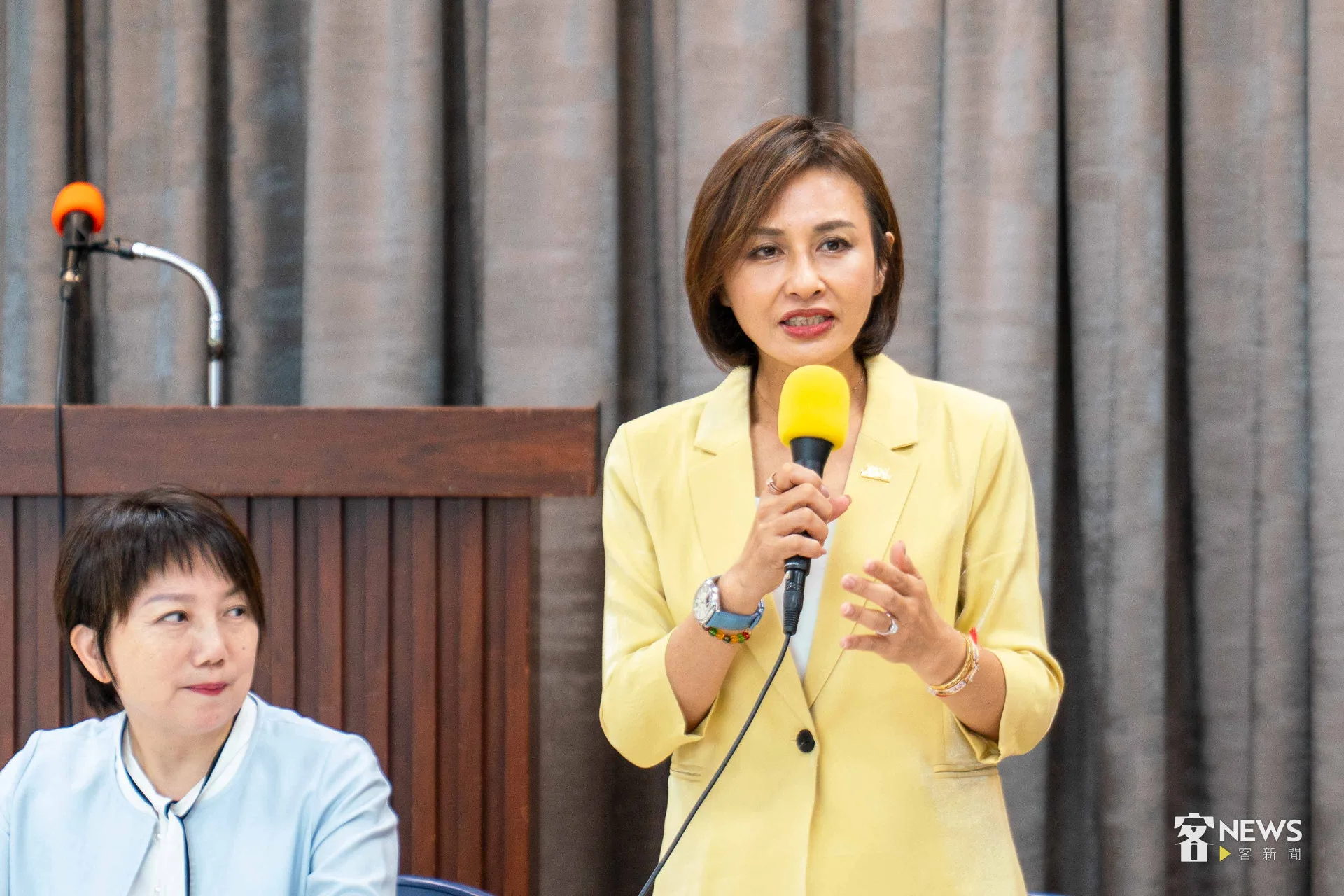 立委邱議瑩說，擒賊先擒王，第一站就要前進花蓮，罷掉傅崑萁。李台源攝