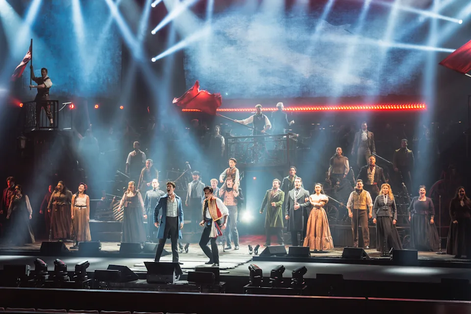 《悲慘世界》40周年紀念版音樂會世界巡演來台演出。寬宏藝術提供