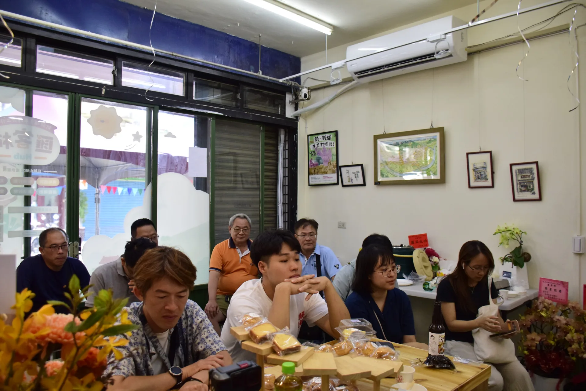 新埔「青年培力工作站」正式啟用，開幕活動吸引各界人士共襄盛舉。在地青年提供
