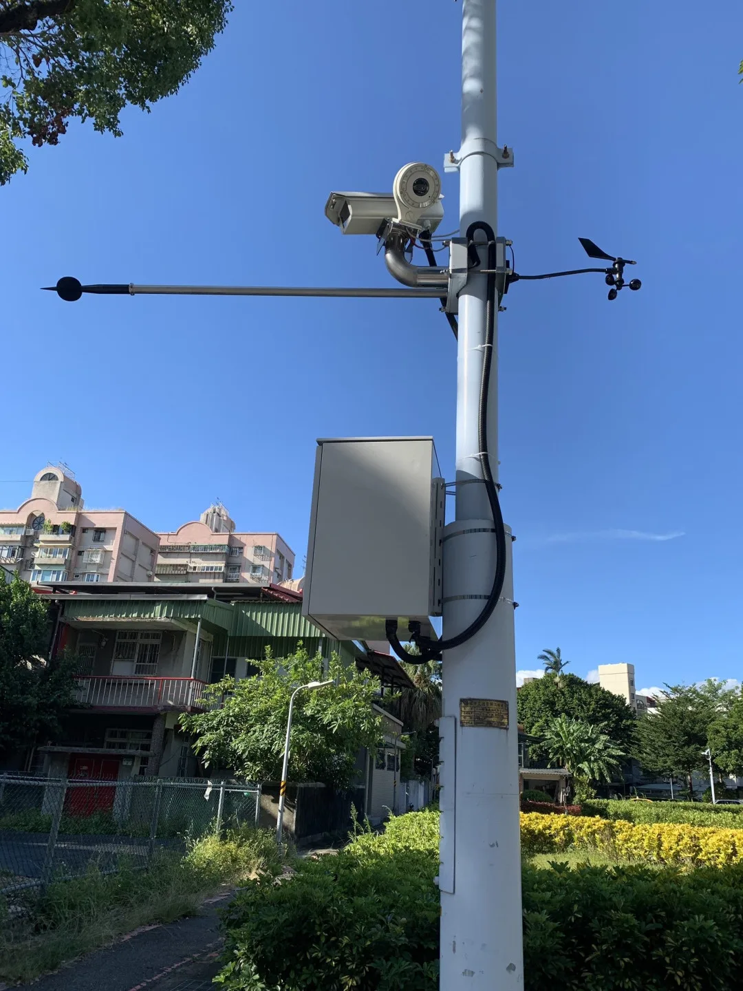 固定式聲音照相設備。北市府環保局提供