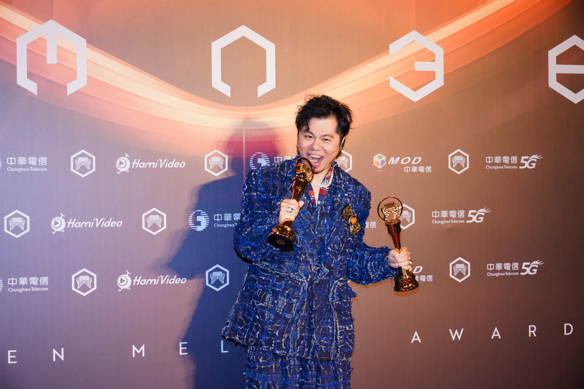 黃子軒以《牛騷 New Soul》一舉奪下金曲獎最佳客語歌手、最佳客語專輯。朱愷元攝