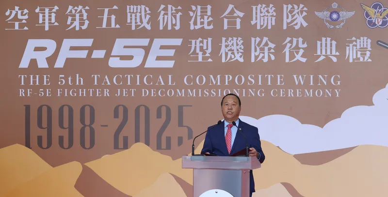 國防部副部長柏鴻輝。中央社