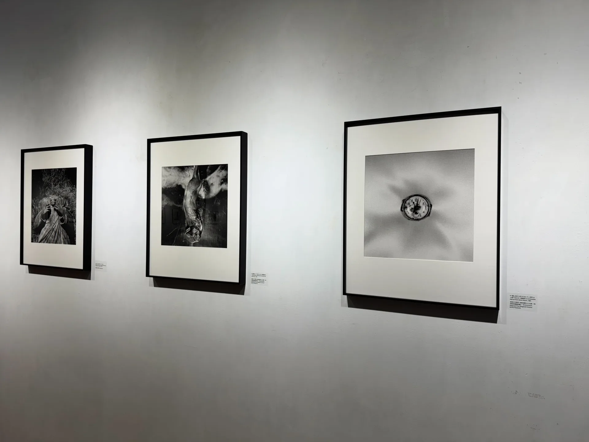 日本知名攝影師東松照明的〈長崎〉系列51張照片正在台北展出。