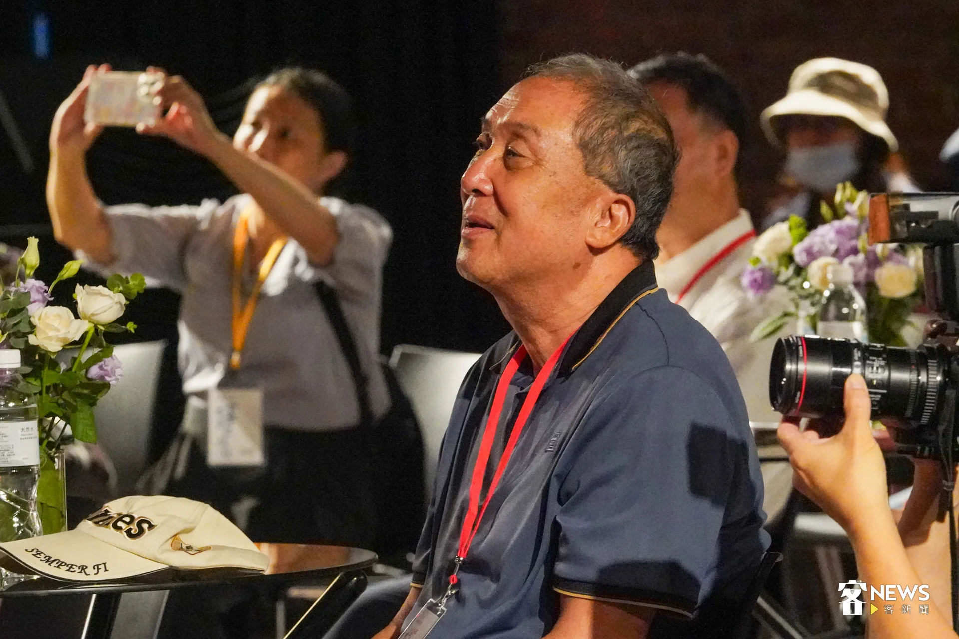 徐驤曾孫、徐永康出席記者會。洪藝晅攝