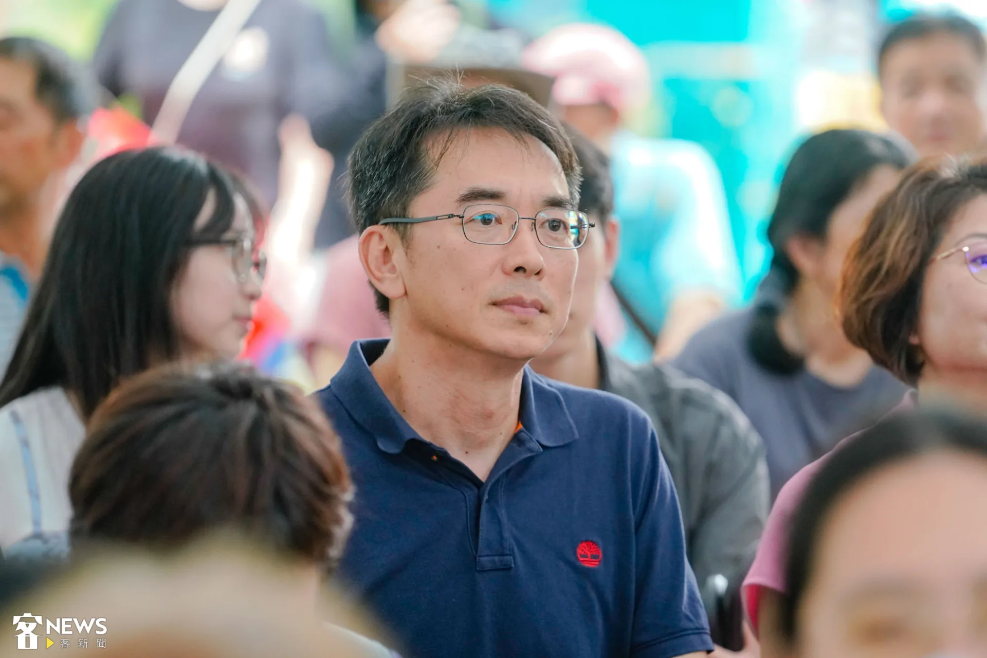 李英桐一家人特地從台南前來參與,表示一直很認同美濃愛鄉關心土地的理念。朱愷元攝