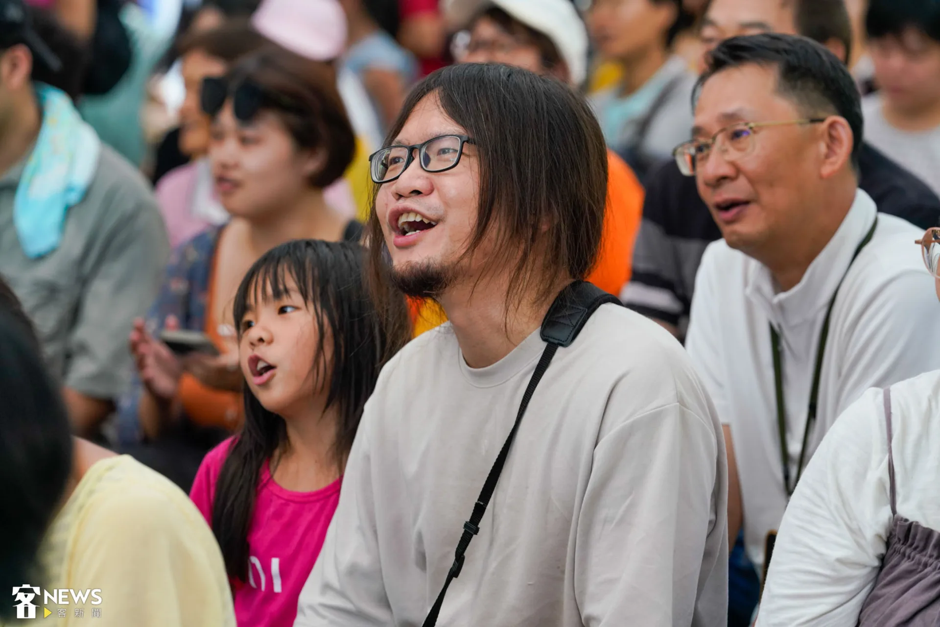 大地書房音樂會今日登場,民眾聽得陶醉。朱愷元攝