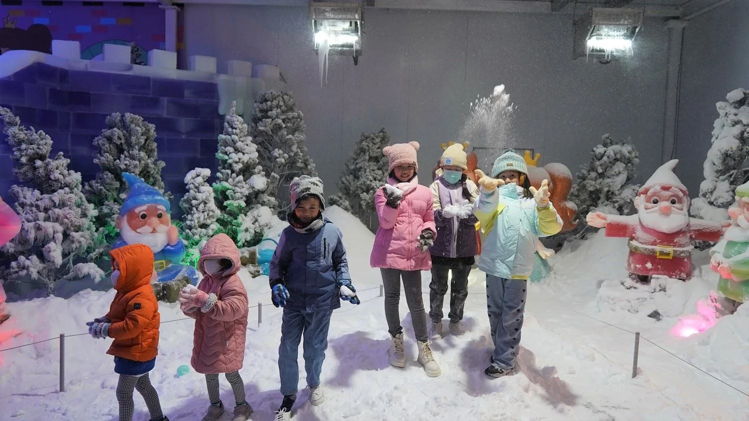 會下雪的冰宮。屏縣府提供